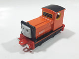 1995 ERTL Britt Allcroft Thomas The Tank Engine & Friends #5 Rusty Orange Train Engine Locomotive Car Die Cast Toy Vehicle