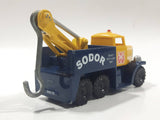 2012 Mattel Thomas & Friends Butch Sodor Tow Truck Yellow and Blue Die Cast Toy Vehicle V8976