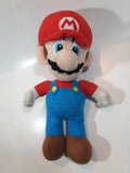 Nintendo Super Mario Bros Wii Mario 9" Tall Stuffed Plush Character No Tags