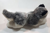 2008 Animal Alley Husky Dog 13" Long Stuffed Animal Plush Toy