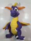 2001 Universal Interactive Studios Play By Play Purple Spyro The Dragon Large 20" Tall Stuffed Plush Toy PS1 Play Station 1 Video Game Character