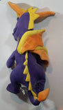 2001 Universal Interactive Studios Play By Play Purple Spyro The Dragon Large 20" Tall Stuffed Plush Toy PS1 Play Station 1 Video Game Character
