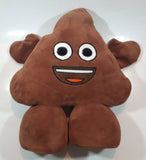 2015 2016 Emoji Poop Look Brown Chocolate Ice Cream 15" Tall Stuffed Plush Toy