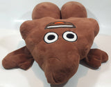 2015 2016 Emoji Poop Look Brown Chocolate Ice Cream 15" Tall Stuffed Plush Toy