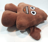 2015 2016 Emoji Poop Look Brown Chocolate Ice Cream 15" Tall Stuffed Plush Toy