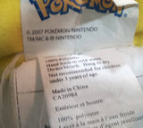2007 Nintendo Pokemon Pikachu Large 25" Tall Stuffed Plush Character