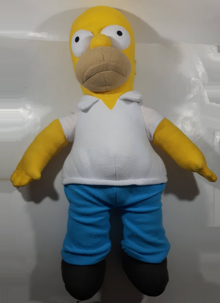 2013 The Simpsons Homer Simpson Large 27" Tall Toy Stuffed Plush Cartoon Character