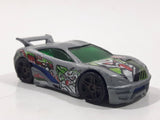 2003 Hot Wheels Anime Series Seared Tuner Primer Grey Die Cast Toy Car Vehicle