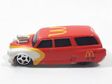 2000 Hot Wheels McDonald's Golden Arches Studebaker Wagon Red Die Cast Toy Car Vehicle