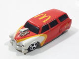 2000 Hot Wheels McDonald's Golden Arches Studebaker Wagon Red Die Cast Toy Car Vehicle