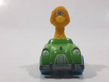 1981 Playskool The Muppets Sesame Street Big Bird Green Die Cast Toy Car Vehicle Made in Hong Kong