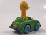 1981 Playskool The Muppets Sesame Street Big Bird Green Die Cast Toy Car Vehicle Made in Hong Kong