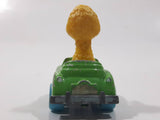 1981 Playskool The Muppets Sesame Street Big Bird Green Die Cast Toy Car Vehicle Made in Hong Kong