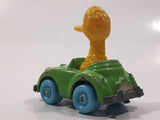 1981 Playskool The Muppets Sesame Street Big Bird Green Die Cast Toy Car Vehicle Made in Hong Kong
