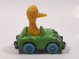 1981 Playskool The Muppets Sesame Street Big Bird Green Die Cast Toy Car Vehicle Made in Hong Kong