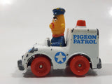 1981 1983 Playskool The Muppets Sesame Street Bert Pigeon Patrol White Die Cast Toy Car Vehicle