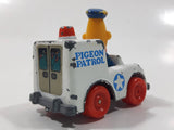 1981 1983 Playskool The Muppets Sesame Street Bert Pigeon Patrol White Die Cast Toy Car Vehicle