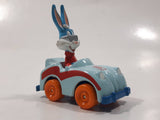 1990 Playskool Warner Bros. Bugs Bunny Light Blue Die Cast Toy Character Car Vehicle
