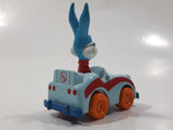 1990 Playskool Warner Bros. Bugs Bunny Light Blue Die Cast Toy Character Car Vehicle