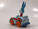 1990 Playskool Warner Bros. Bugs Bunny Light Blue Die Cast Toy Character Car Vehicle