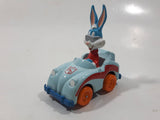 1990 Playskool Warner Bros. Bugs Bunny Light Blue Die Cast Toy Character Car Vehicle