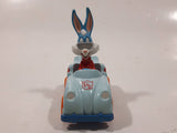 1990 Playskool Warner Bros. Bugs Bunny Light Blue Die Cast Toy Character Car Vehicle
