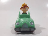 1990 Playskool Warner Bros. Tiny Toon Adventures Montana Max Speedster Light Green Die Cast Toy Character Car Vehicle