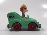 1990 Playskool Warner Bros. Tiny Toon Adventures Montana Max Speedster Light Green Die Cast Toy Character Car Vehicle