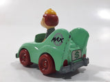 1990 Playskool Warner Bros. Tiny Toon Adventures Montana Max Speedster Light Green Die Cast Toy Character Car Vehicle
