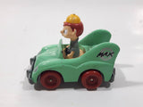 1990 Playskool Warner Bros. Tiny Toon Adventures Montana Max Speedster Light Green Die Cast Toy Character Car Vehicle