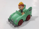 1990 Playskool Warner Bros. Tiny Toon Adventures Montana Max Speedster Light Green Die Cast Toy Character Car Vehicle