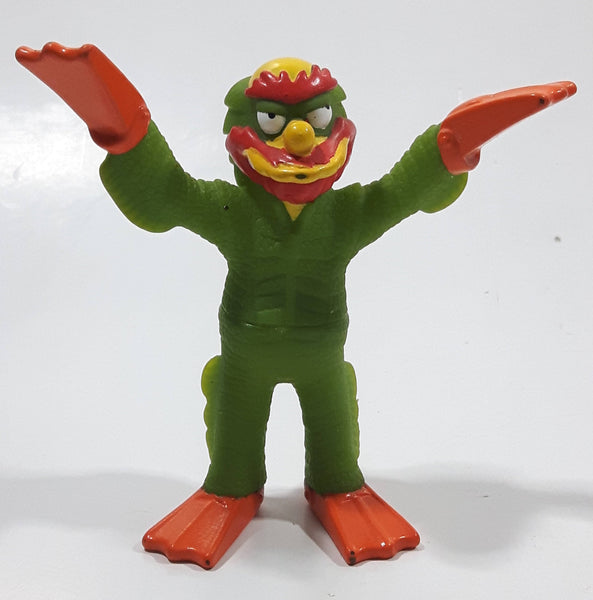 2002 Burger King Creepy Classics Matt Groening's The Simpsons Willy The Swamp Monster From Lake Springfield Toy Figure