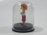 2002 Tomy The Simpsons Maude Miniature 1 3/4" Tall Dome Capsule Toy Cartoon Character Figure