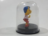 2002 Tomy The Simpsons Milhouse Van Houten Miniature 1 3/4" Tall Dome Capsule Toy Cartoon Character Figure