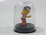 2002 Tomy The Simpsons Milhouse Van Houten Miniature 1 3/4" Tall Dome Capsule Toy Cartoon Character Figure