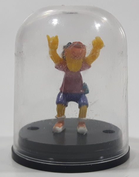 2002 Tomy The Simpsons Otto Mann Miniature 1 3/4" Tall Dome Capsule Toy Cartoon Character Figure