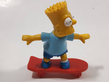 1990 The Simpsons Bart Simpson On A Skateboard 3" Tall Toy Cartoon Character Figure