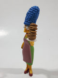 2007 Fox Matt Groening's The Simpsons Marge Simpson Holding Large Stick of Pancakes 4 1/2" Tall Toy Cartoon Character Figure - Missing Flipper