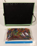 Vintage 1968 Hasbro Model No. 5455 Hassenfeld Bros. Canada Limited LR24153 110V 25W Lite Brite Toy Light Up Picture Toy with Large Bag of Pegs