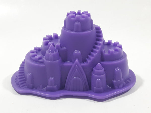 SML Spin Master Kinetics Sand Castle Purple Plastic Toy 3 3/4" Long