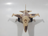 Jimmy Toys F-16 USAF Plastic Toy Fighter Jet Missing Canopy 6 1/2" Long