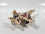 Jimmy Toys F-16 USAF Plastic Toy Fighter Jet Missing Canopy 6 1/2" Long
