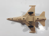 Jimmy Toys F-16 USAF Plastic Toy Fighter Jet Missing Canopy 6 1/2" Long