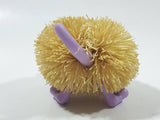1998 Kooshie Koos Cuddly Pets "Fletcher" Purple Dog 3" Long Toy Figure