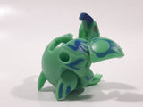 Bakugan Light Green Dragon Transforming Ball Small 1" Diameter Plastic Toy