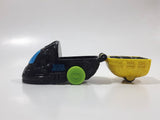 1995 Wendy's Techno Tows Tow Truck Black and Yellow Plastic Toy Car Vehicle