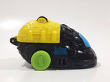 1995 Wendy's Techno Tows Tow Truck Black and Yellow Plastic Toy Car Vehicle