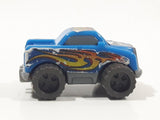 Ferrero Kinder Surprise SD113 Truck Blue Miniature 1 3/8" Long Plastic Toy Car Vehicle