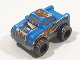 Ferrero Kinder Surprise SD113 Truck Blue Miniature 1 3/8" Long Plastic Toy Car Vehicle