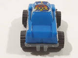 Ferrero Kinder Surprise SD113 Truck Blue Miniature 1 3/8" Long Plastic Toy Car Vehicle